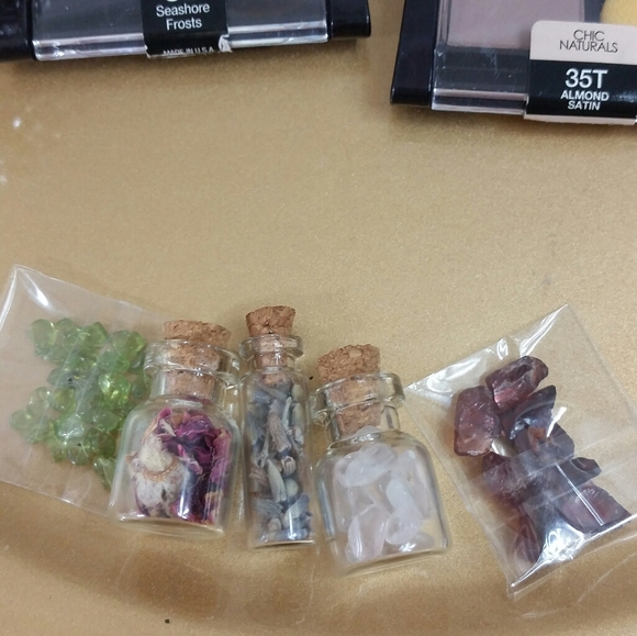 Fairy & crystal earrings +pick your stone - Picture 8 of 9